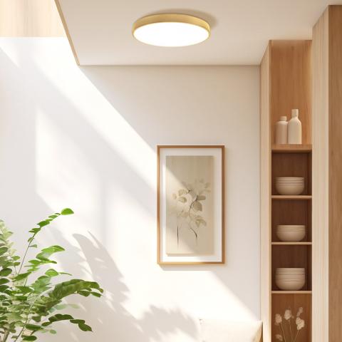 LED плафон Vivalux Luka 45 W 230 V GD CCT-switch, снимка 4 - Плафони