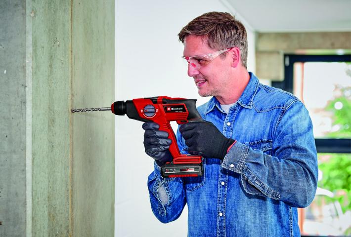Акумулаторен перфоратор Einhell TE-HD 18/12 Li Solo PXC, снимка 2 - Акумулаторни перфоратори