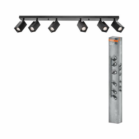 Спот шестица Osram Angular GU10 черен, снимка 3 - Спотове