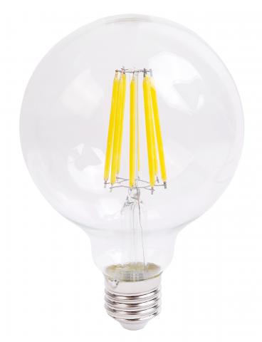 LED крушка Lightex Filament E27 G95 7W 1500 lm 2700K - Лед крушки е27