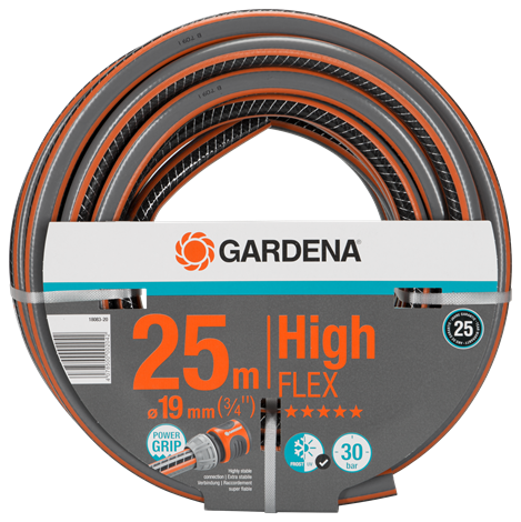 Маркуч HighFlex 25 м 3/4" Gardena - Специализирана техника и напояване