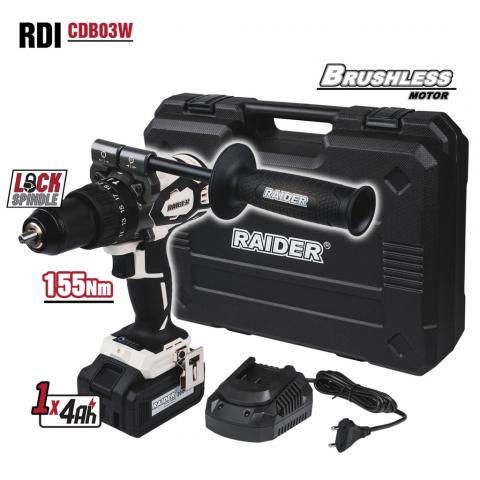 Акумулаторна ударна бормашина Raider RDI-CDB03W 20V, снимка 2 - Акумулаторни бормашини