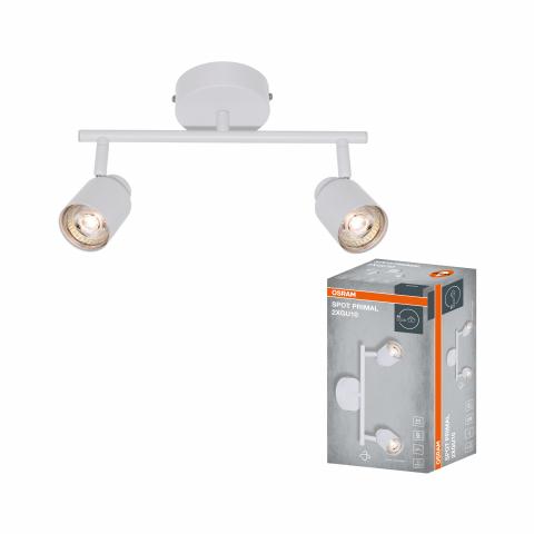 Спот двойка Osram Primal GU10 бял, снимка 3 - Спотове