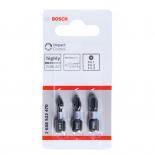 Комплект битове Impact Control PH 25 мм 3 бр. Bosch