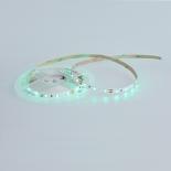 LED лента 2835 Lightex 60бр/м 12V DC 4.8W/m 100lm/W зелена IP20 8мм - 5м