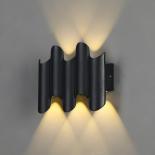 LED фасаден осветител Lightex Pulse 5x1 W IP65 черен