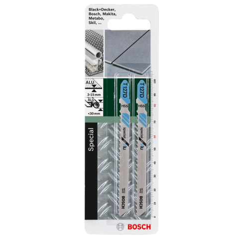 Ножчета Bosch HSS T127D 2 бр., снимка 2 - Ножчета за прободен трион