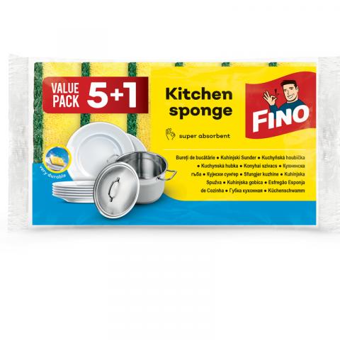 Кухненски гъби Fino 5+1 бр. - Гъби