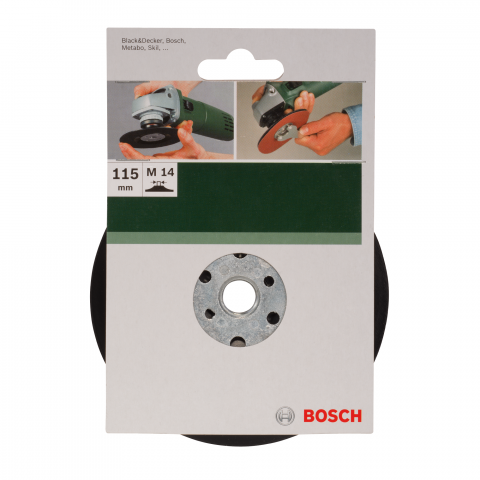 Плоча за ъглошлайф с гайка Bosch 115 мм, снимка 2 - Дискове за бормашина и ъглошлайф