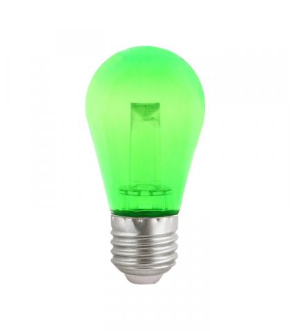 LED крушка S14 E27 2.5W 150 lm зелена - Лед крушки е27