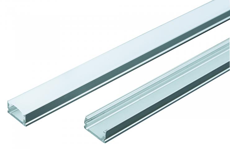 Профил за LED лента 2м 13.2мм/7мм Lightex - Led ленти и аксесоари