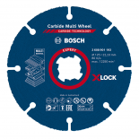 Карбиден диск Bosch Multi Material 125х22.23х1.2 мм