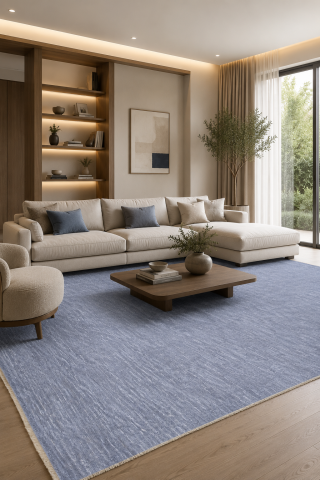 Килим Lipari Blue 160х230 см, снимка 2 - Килими