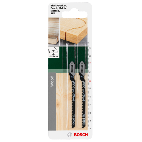 Ножчета Bosch HCS T119BO 2 бр., снимка 2 - Ножчета за прободен трион