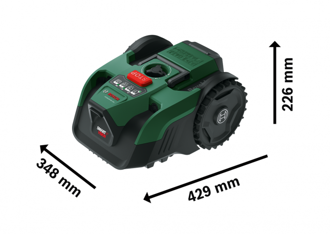 Косачка робот Bosch Visimow 18V-200, снимка 7 - Косящи роботи