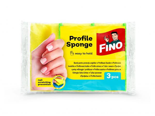 Кухненски гъби с канал Fino 3 бр. - Гъби