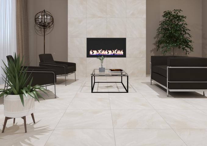 Гранитогрес Dolomite ivory 60x60, снимка 3 - Гранитогрес
