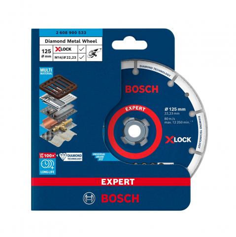 Диамантен диск за рязане на метал Bosch Expert 125x22.23 мм, снимка 2 - Електроинструменти