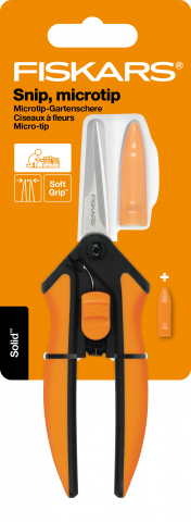 Ножица за цветя Fiskars Solid Microtip SP130, снимка 7 - Други градински ножици