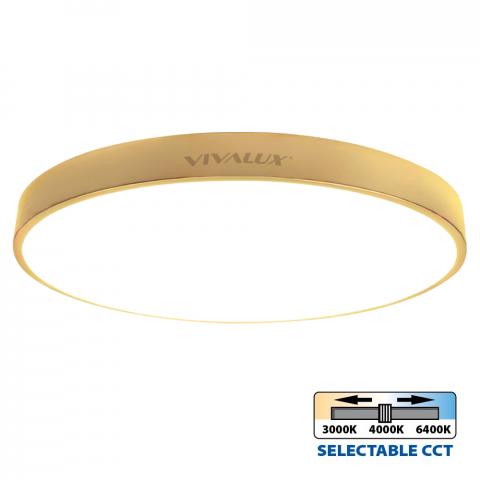 LED плафон Vivalux Luka 35 W 230 V GD CCT-switch - Плафони