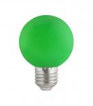 LED крушка G60 E27 3W 180 lm зелена