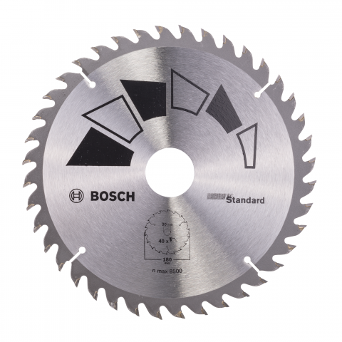 Циркулярен диск Bosch 180x2.2x30/20 мм Z=40, снимка 2 - Циркулярни дискове