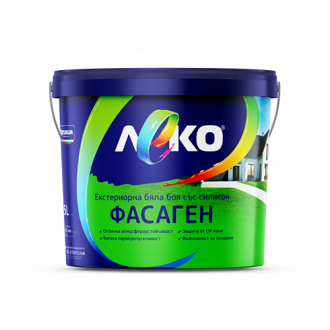 Фасаген Леко Ултра 3 л бял - Фасадни бои