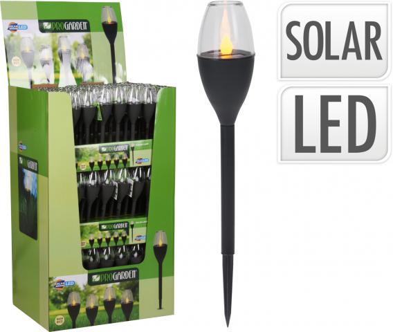 Соларен стълб декоративен пламък - Соларни лампи