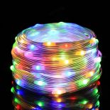 Светещ гирлянд 100 LED разноцветни лампички