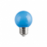 LED крушка Vivalux G45 1W E27 синя