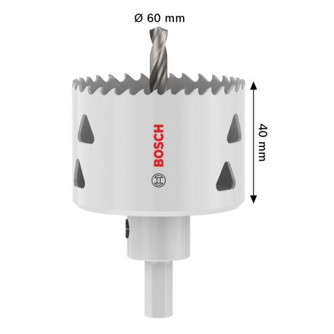 Боркорона Bosch ММ 60 мм, снимка 3 - Боркорони bi-metal