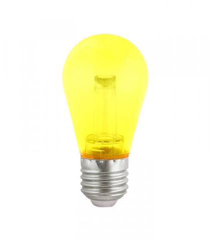 LED крушка S14 E27 2.5W 150 lm жълта - Лед крушки е27