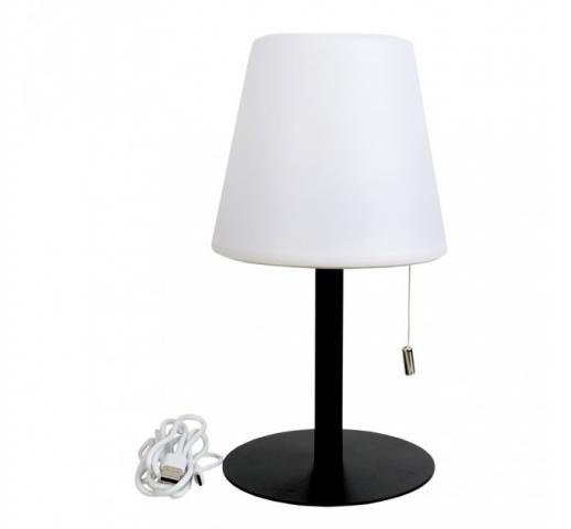 LED настолна лампа Lightex Elina 1W 3000K + RGB, IP44, USB, димируема, батерия 3.7V 2400 mAh - Осветителни тела