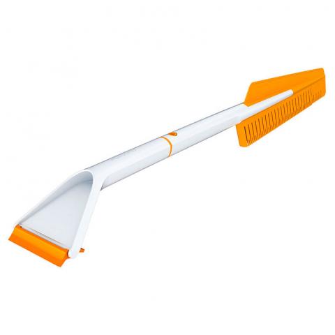 Стъргалка за лед с четка Fiskars SnowXpert - Стъргалки за лед
