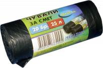 Чувал ролка 20 бр. 10 мик Мегапорт 25 л