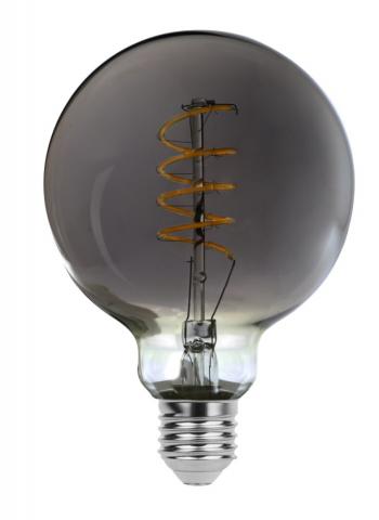LED крушка филамент E27 G95 5W 200 lm 2700K, опушена - Крушки