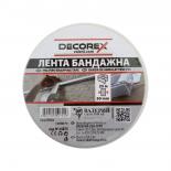 Лента бандажна Decorex 50 мм х 25 м бяла
