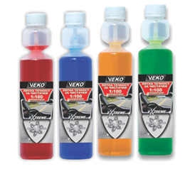 Лятна течност за чистачки концентрат VEKO 1:100 280 мл - Автопринадлежности