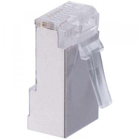 Конектор Cat 6 Solid RJ45 FTP 20 бр. - Кабелни накрайници