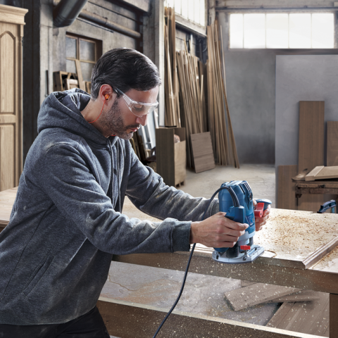 Оберфреза Bosch Blue GOF 130, снимка 7 - Електроинструменти