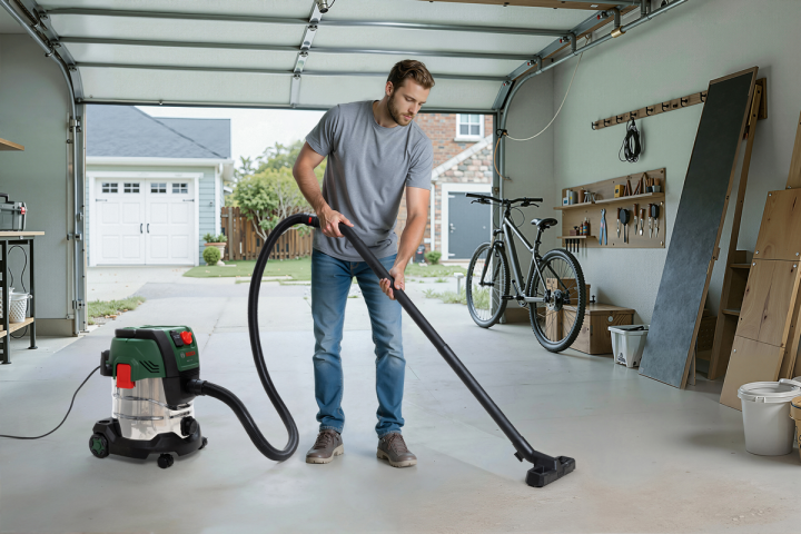 Прахосмукачка Bosch PAS 20-220P, снимка 5 - Прахосмукачки за сухо и мокро почистване