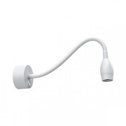LED аплик с чупещо рамо Lightex Zion 3W 4000K 200 lm 220V с ключ бял - Аплици