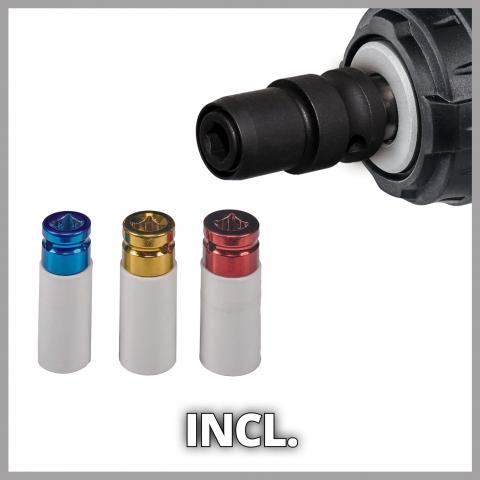 Акумулаторен гайковерт EINHELL IMPAХХО PXC 18/45О Solo, снимка 4 - Акумулаторни гайковерти