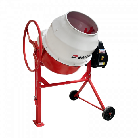 Бетонобъркачка EB-230 1200W 230 л, червена - Бетонобъркачки