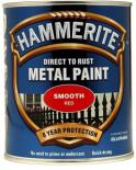 Боя за метал Hammerite 0.75 л червен гланц