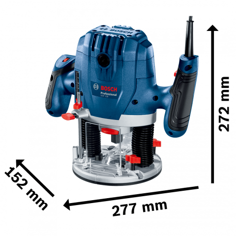 Оберфреза Bosch Blue GOF 130, снимка 3 - Електроинструменти