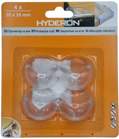 Протектор ъглов Hyderon 35*35 мм 4 бр. - Сигурност в ежедневието