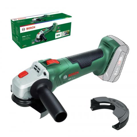 Акумулаторен ъглошлайф Bosch PWS 18V-70 solo, снимка 2 - Акумулаторни ъглошлайфи