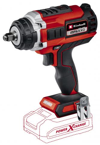 Акумулаторен гайковерт EINHELL IMPAХХО PXC 18/45О Solo, снимка 5 - Акумулаторни гайковерти