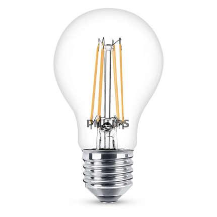 Philips LED Filament лампа E27 A60, 6-60W,806 lm, WW - Лед крушки е27